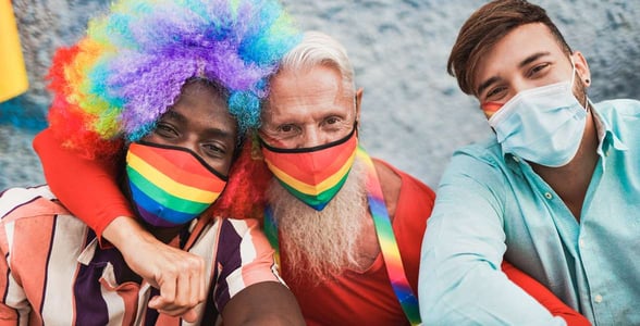 Photo of gay men