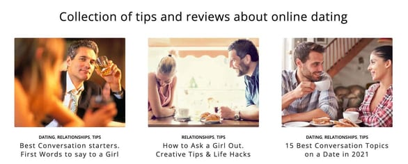 Screenshot from BestDate website