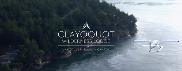 Screenshot from Clayoquot Wilderness Lodge website
