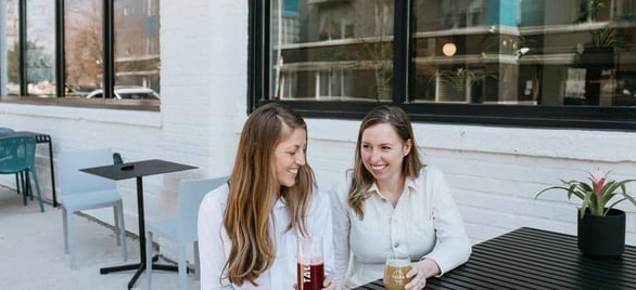 Photo of TALEA Beer Co. founders LeAnn Darland and Tara Hankinson