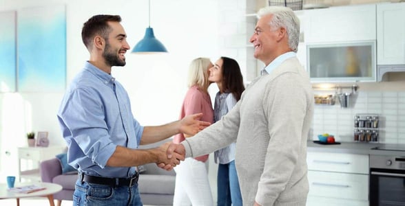 Photo of meeting the parents