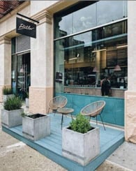 Photo of Butler's outdoor seating