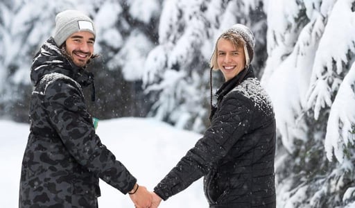 Photo of a gay couple
