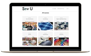 Screenshot of the SEW U interface