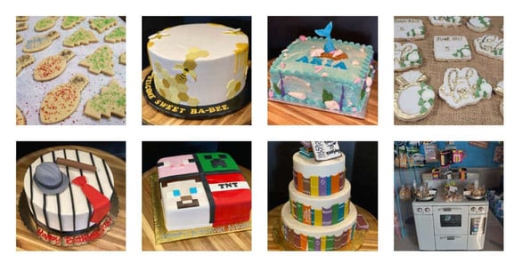 Screenshot of Starry Night Bakery offerings