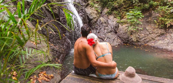 Photo of couple at the Namale Resort