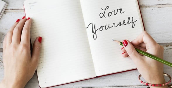 Photo of a personal journal