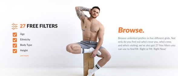 Screenshot of Adam4Adam