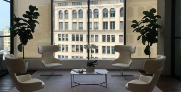 Photo of office plans