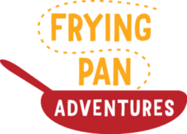 Frying Pan Adventures logo.