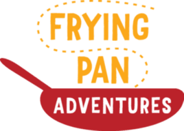 Frying Pan Adventures logo. Frying Pan Adventures logo.