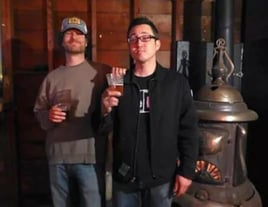 Screenshot of Old Stove Brewing Co, founders.