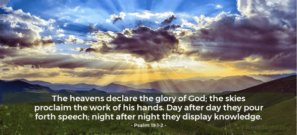 Screenshot of a verse from website. 