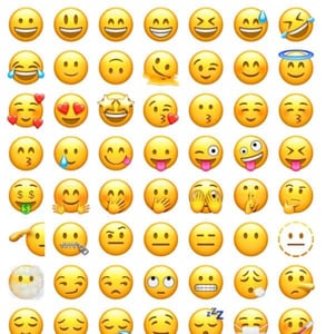 Photo of emojis