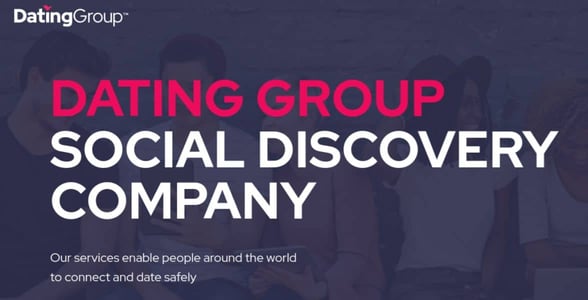 Screenshot of DatingGroup