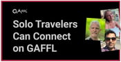 Solo Travelers Can Connect on Their Journey by Using the GAFFL Website 
