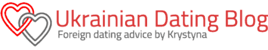 Screenshot of Ukrainian Dating Blog logo. Screenshot of Ukrainian Dating Blog logo.
