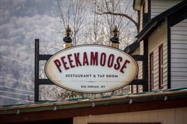 Picture of Peekamoose's sign. Picture of Peekamoose's sign.