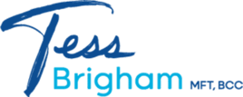 Picture of Tess Brigham's logo. Picture of Tess Brigham's logo.