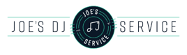 Joe's DJ Service logo.