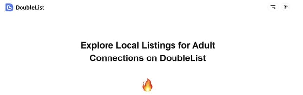 Doublelist homepage