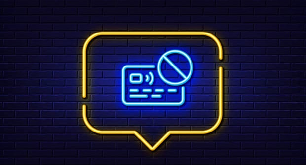 neon no card image