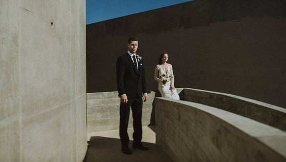 bride and groom
