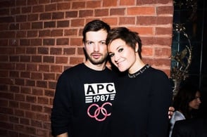Eugenia and her late friend Roman