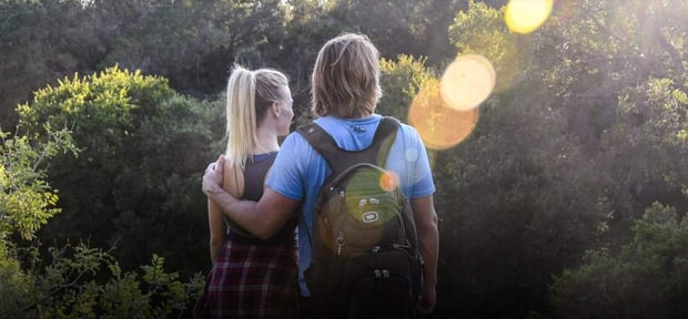 couple outdoors in san marcos