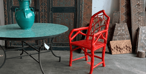 Furniture items at Imports from Marrakesh