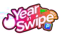Screenshot from Year in Swipe report