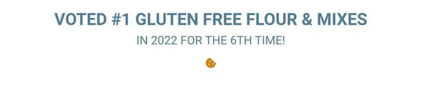 gf Jules is voted #1 for gluten free flour and mixes in 2022