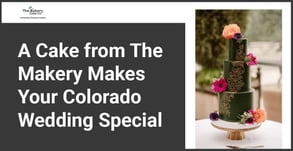 A Creative Cake from The Makery Can Make Your Colorado Wedding Extra Special