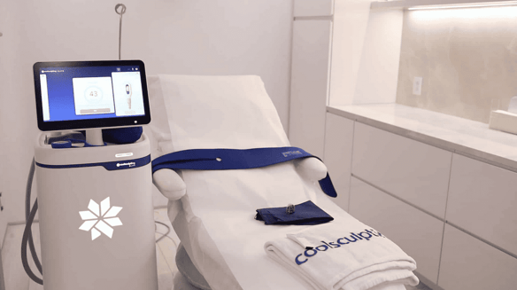 Screenshot of Skinney Medspa's CoolSculpting