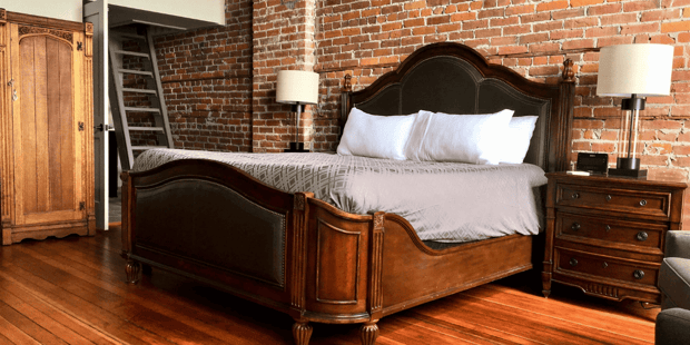 Hotel room in Port Townsend
