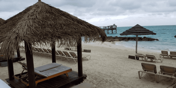 Tropical Florida beach