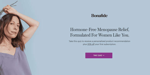 Screenshot of Bonafide website Screenshot of Bonafide website