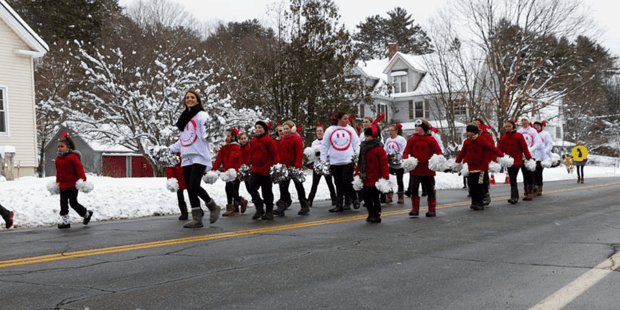 Holiday parade in Littleton, New Hampshire Holiday parade in Littleton, New Hampshire