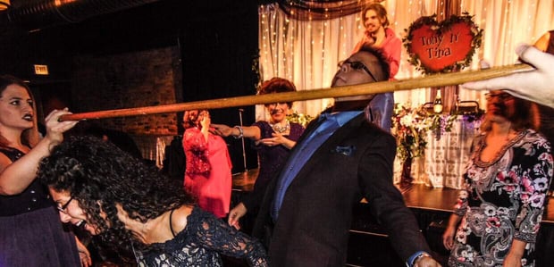limbo at wedding
