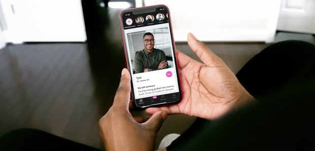 Photo of OkCupid interface