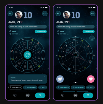 Screenshot of Stars Align app