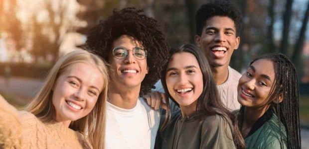 Photo of young people