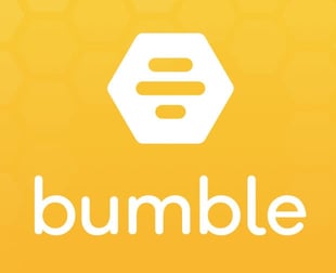 The Bumble logo The Bumble logo