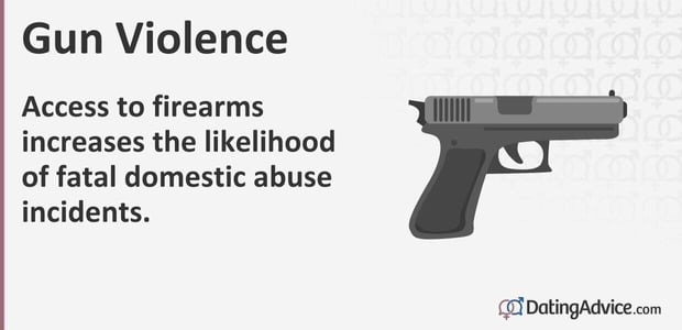 Access to firearms increases the likelihood of fatal domestic abuse incidents. Access to firearms increases the likelihood of fatal domestic abuse incidents.