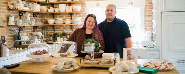 Bess and her husband, LadyCakes