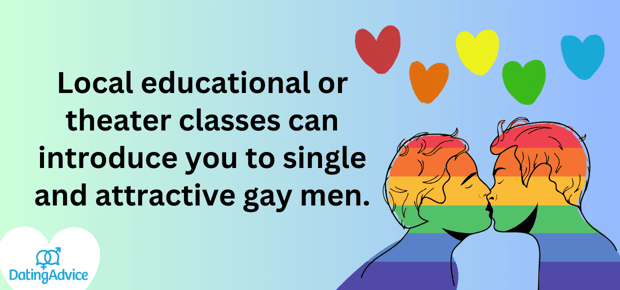 local educational and theater classes graphic