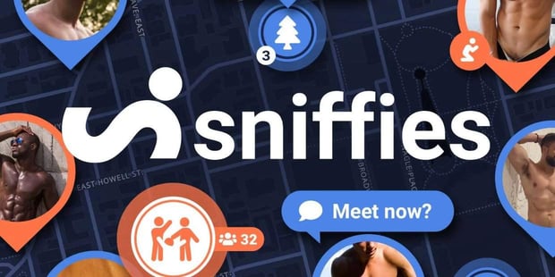 sniffies dating app screenshot