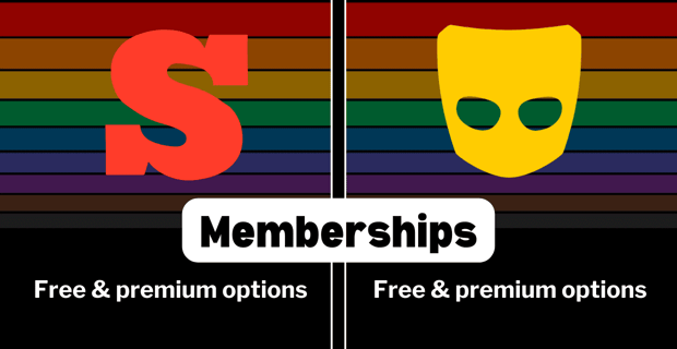 memberships scruff and grindr