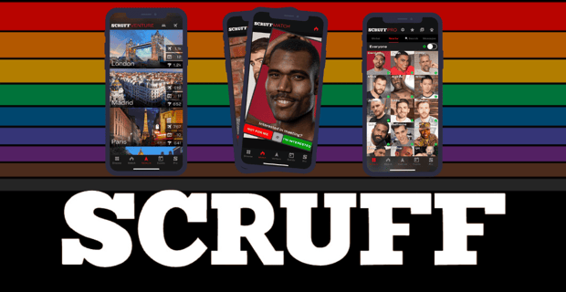 scruff gay dating app features