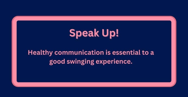 Speak up